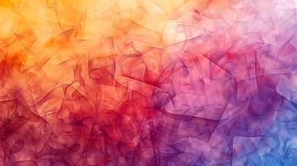 Fototapeta premium Abstract background with vibrant colors of red, orange, pink, and blue.