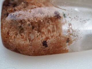 Macro Photograph of a Lodolite Stone Pendant