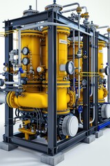 A complete set of pipeline gas storage tank models