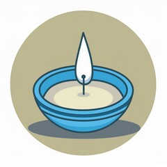 Happy Diwali diya lamp, Indian festival of lights