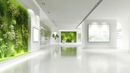 Green Wall Interior.