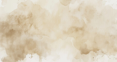 Obraz premium Abstract horizontal watercolor background. Hand drawn vector texture. Brush stroked painting pastel color watercolour