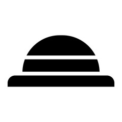 icon summer glyph