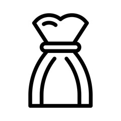 dress line icon