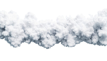 Fluffy white clouds create a dreamy atmosphere, perfect for backgrounds and design projects.