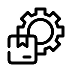 product development line icon