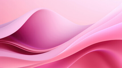 Pink Abstract Wave Background