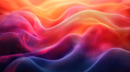 Fototapeta premium Smooth Gradient Background Featuring Warm Tones and Ample Copy Space for Professional Usage