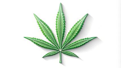 Whispers of verdant green spread across a clean canvas, delicate leaflets unfolding from shadows like tender petals