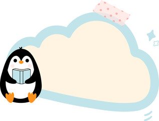 Cute Penguin Note Paper