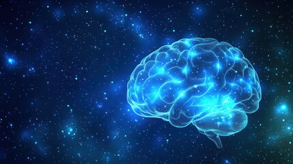 Glowing Brain in the Universe