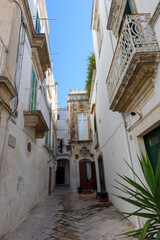 Martina Franca, a small charming town in Puglia, Italy