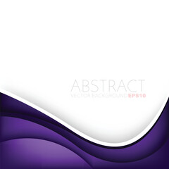 graphic vector curve line overlap background for text and message design
