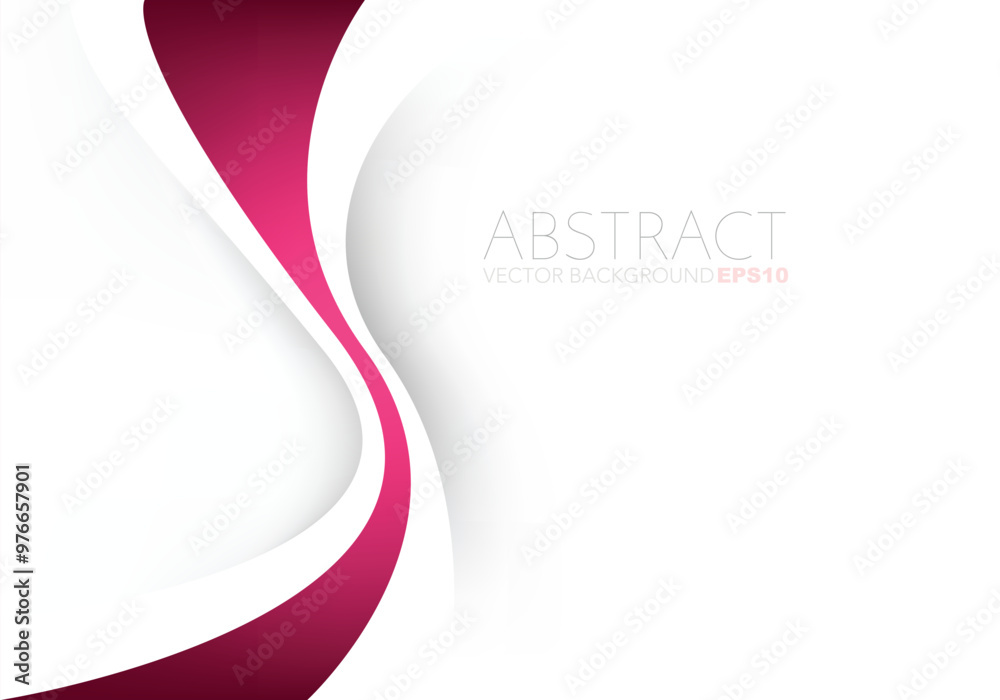 Poster graphic vector curve line overlap background for text and message design