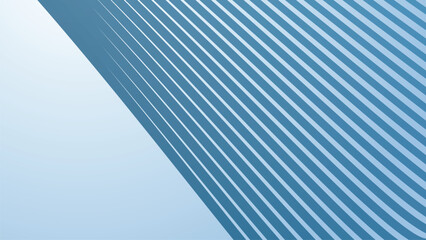 Baby Blue abstract background with stripes curve lines for backdrop or presentation