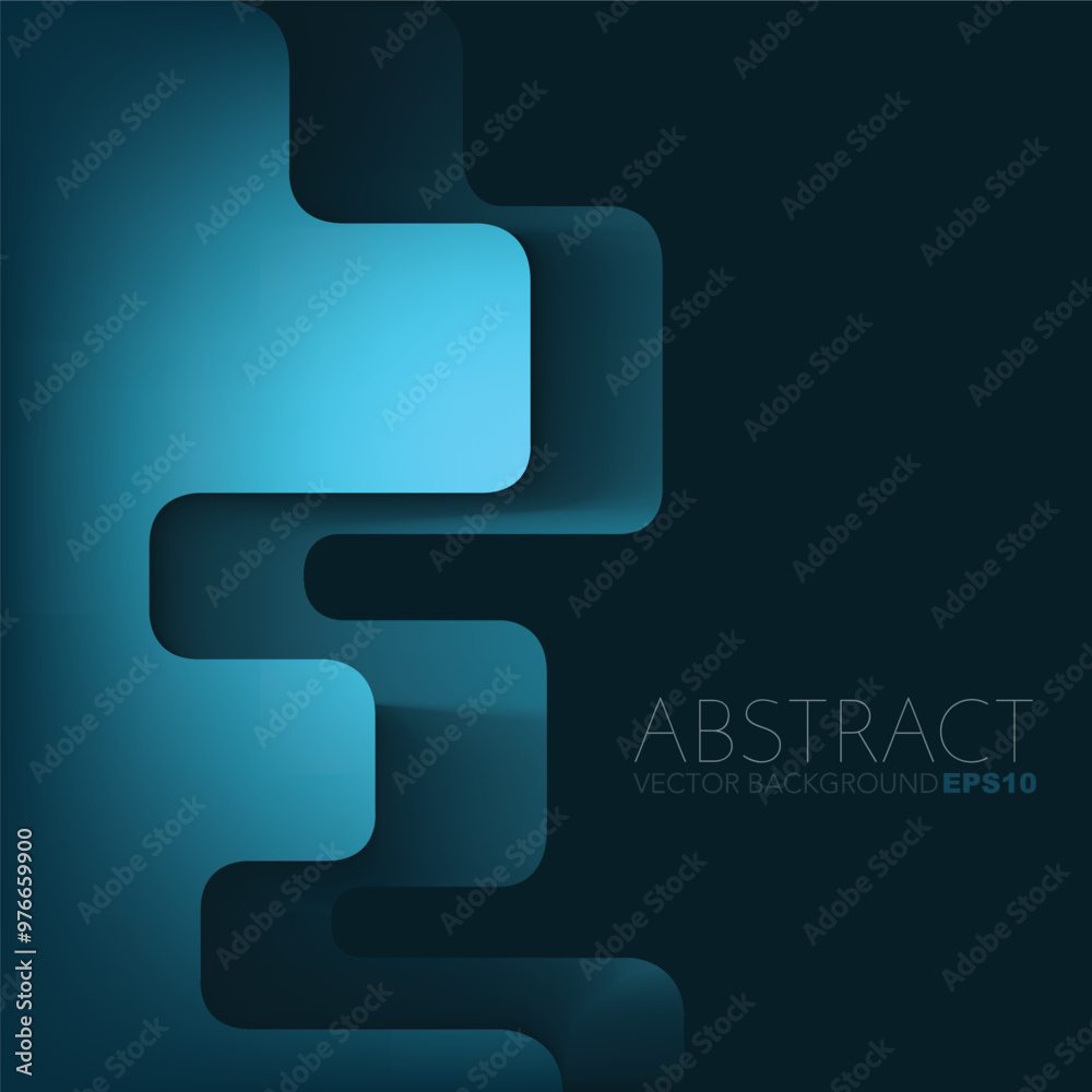 Poster graphic geometric triangle overlap vector layer background for text and message design