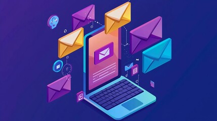 Reaching online audiences with email marketing campaigns, newsletter subscriptions, sending marketing messages via email. A good digital email marketing strategy