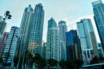 Obraz premium City view of Hong Kong