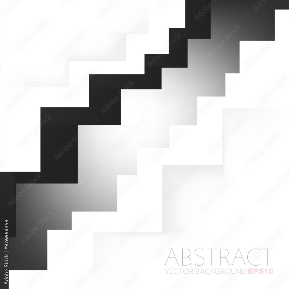 Fototapete graphic geometric triangle overlap vector layer background for text and message design