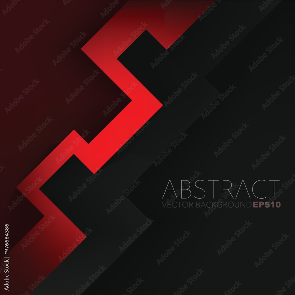 Poster graphic geometric triangle overlap vector layer background for text and message design