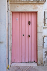 Door entry way in Martina Franca, Puglia, Italy