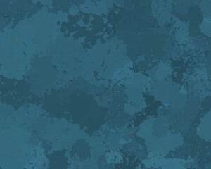 abstract background features a seamless pattern of blue and teal splatters and brushstrokes. The cool color palette is both calming and sophisticated, making it suitable for a variety of applications.