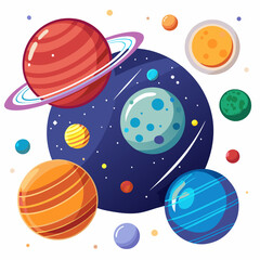 Planets vector
