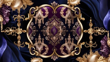 background with ornament