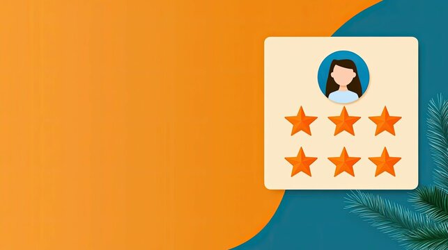 A digital review card with a customer s profile picture, comment, and five star rating, highlighting the personalized nature of online reviews