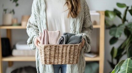 Sustainable Simplicity: Embracing Eco-Friendly Fabrics and Mindful Organization in Modern Home Living