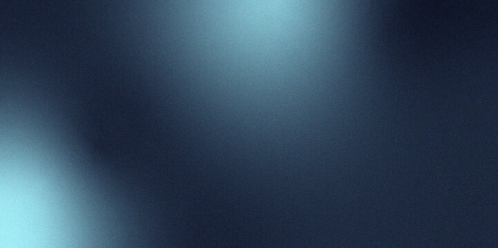 Digital grainy gradient with a dark color soft noise effect. Vintage Grunge Texture Pattern in Blue Tones for Artful Wallpaper. Gradient blur, noise, grain, texture. abstract background.	
