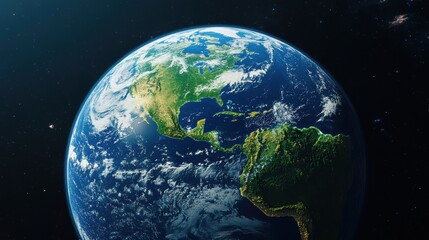 Obraz premium Earth From Space.