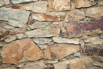 Granite stone texture, old wall background