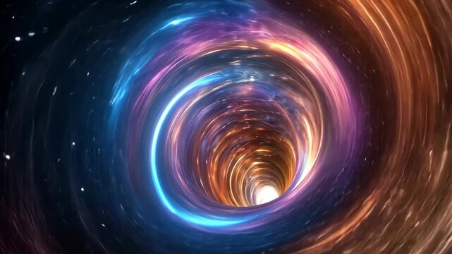 Cosmic Vortex - Journey Through Space