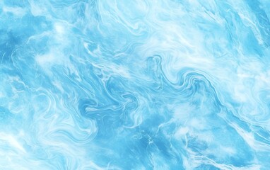 Obraz premium Abstract blue and white marbled background with swirling patterns.