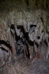 Cave in the limestone mountains