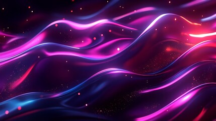 Fototapeta premium Abstract Wavy Pattern with Vibrant Colors