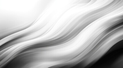 Elegant abstract wave design in black and white. Perfect for backgrounds, textures, and modern art projects.