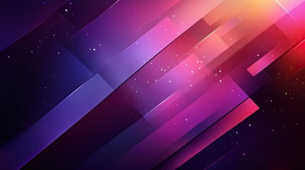 Fototapeta premium Vibrant abstract background featuring colorful stripes and a starry effect, perfect for technology or creative design projects.