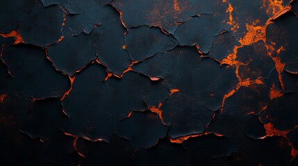 Worn-out industrial wall with rusty metal textures, overlaid with abstract digital patterns, cyberpunk aesthetic, holographic light accents, futuristic, dark tones