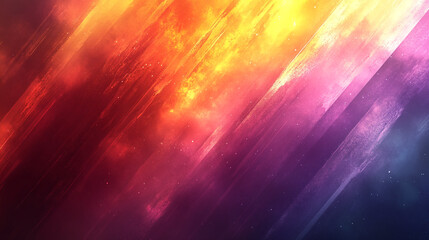 A vibrant abstract background featuring streaks of warm colors blending into cool hues, ideal for artistic projects and designs.