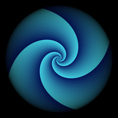 hypnotic spiral background, optical illusion of chaos, with a stylized design, captivates the eye in this image