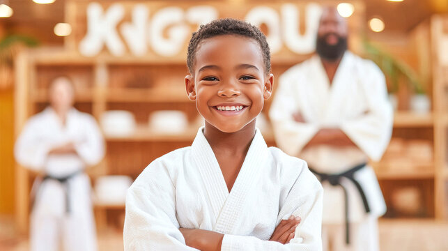 Confident Young Martial Artist