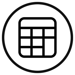 Editable calculator vector icon. Mathematics, finance. Part of a big icon set family. Perfect for web and app interfaces, presentations, infographics, etc
