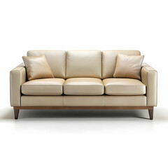 couch with white background