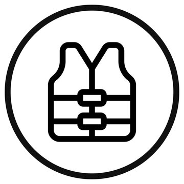 recommend clip art: Editable lifejacket vector icon. Part of a big icon set family. Perfect for web and app interfaces, presentations, infographics, etc