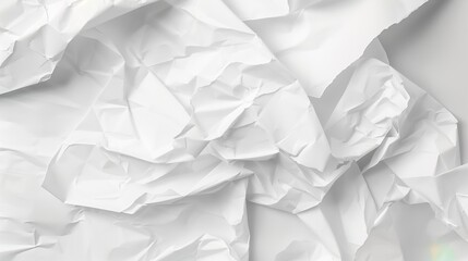 Obraz premium An image displaying the copy space of a crumpled paper texture used as a background