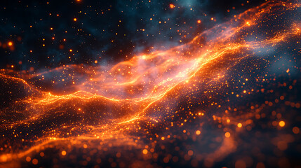 Naklejka premium background of space