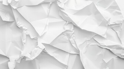 Obraz premium An image displaying the copy space of a crumpled paper texture used as a background