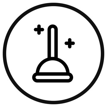 recommend clip art: Editable toilet plunger vector icon. Part of a big icon set family. Perfect for web and app interfaces, presentations, infographics, etc